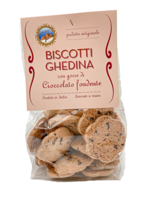 Ghedina-biscotti gocce cioccolato fondente