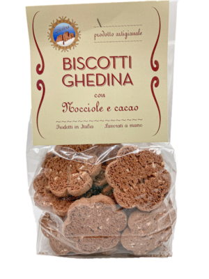 Ghedina-biscotti nocciole e cacao