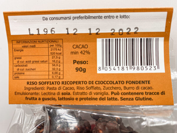Riso Soffiato Sofi' Fondente - Image 2