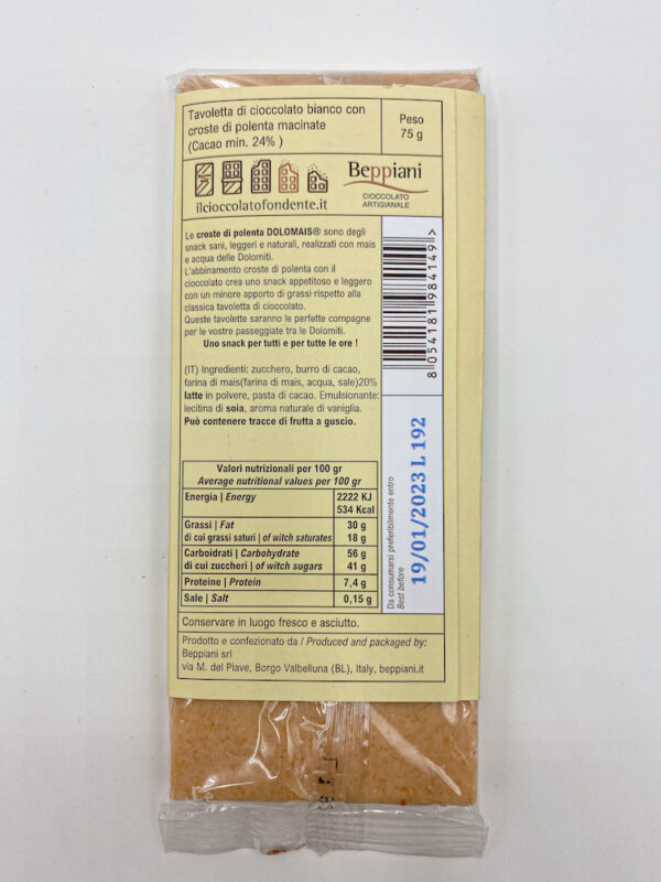 Tavoletta Bianco Crunch - Image 2
