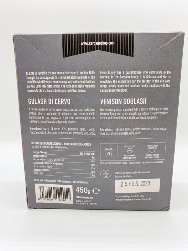 Gulash di Cervo - Image 3