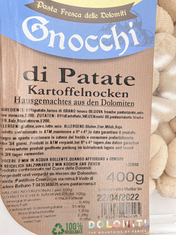 Gnocchi Caserecci alle Patate - Image 2