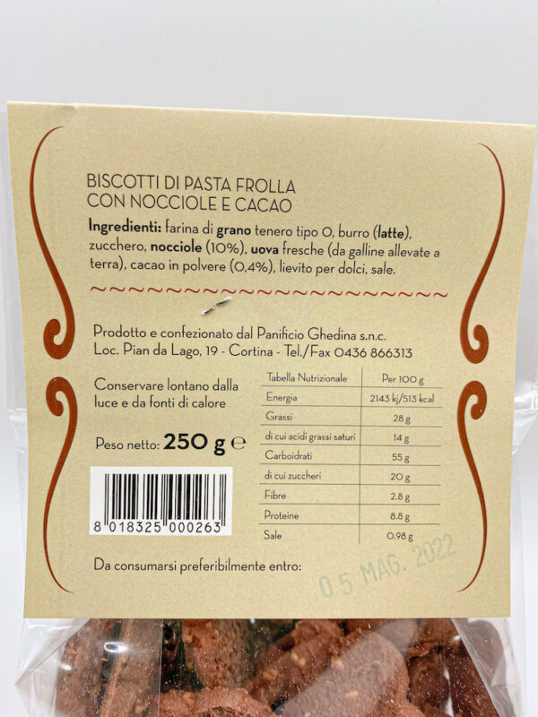 Biscotti Nocciole e Cacao - Image 2