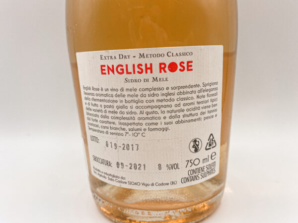 Sidro Metodo Classico English Rose - Image 2