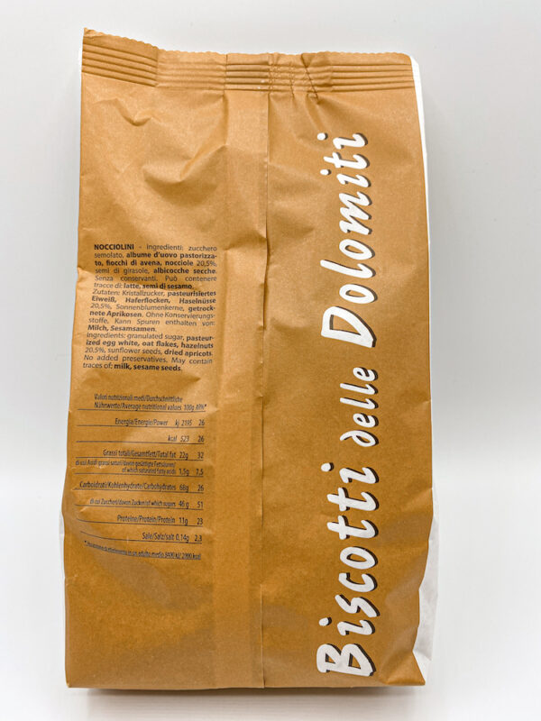 Biscotti Dolomiti Nocciolini - Image 2