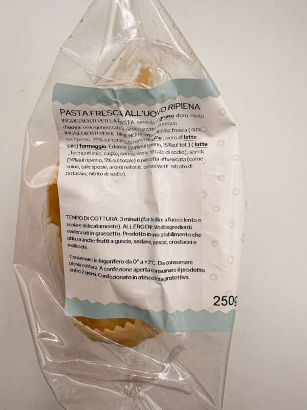 Agnolotti Formaggi e Speck - Image 2
