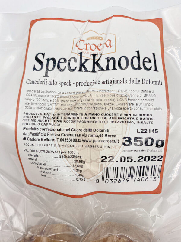 Canederli Tirolesi allo Speck - Image 2