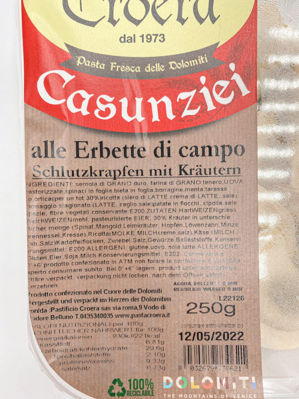 Casunziei alle Erbette di Campo - Image 2