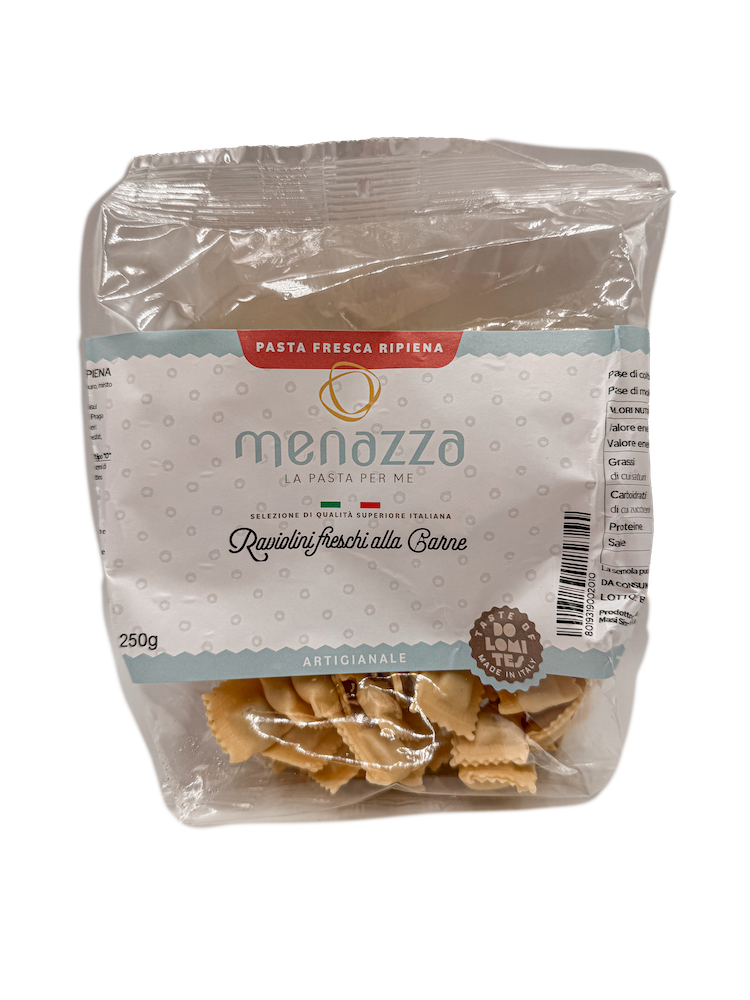 Menazza-raviolini freschi alla carne