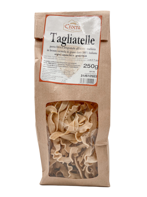 Tagliatelle all'uovo