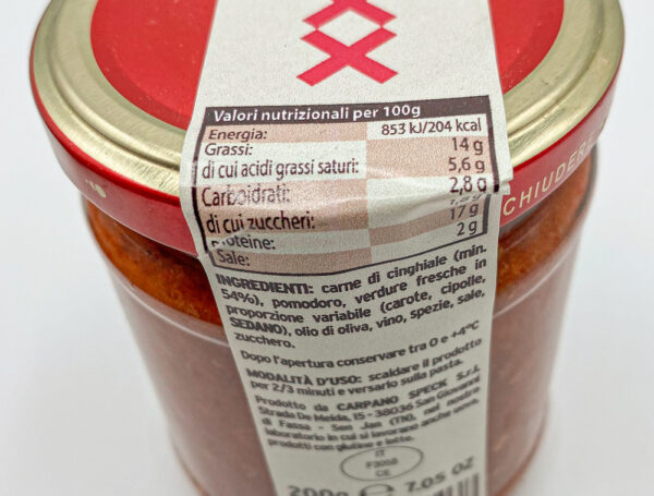 Ragù di Cinghiale - Image 3