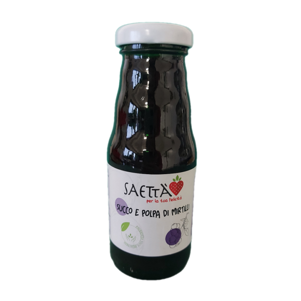 Succo e Polpa di Mirtilli Saetta'