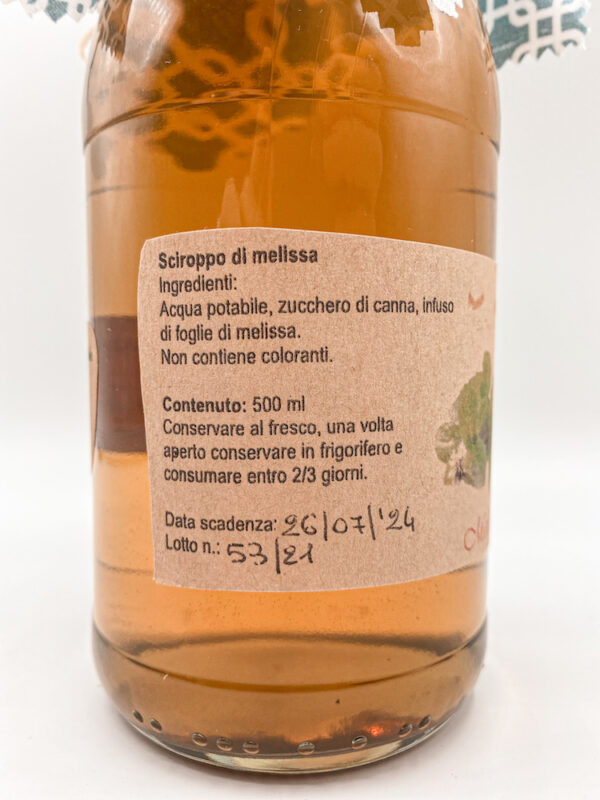 Sciroppo di Melissa - Image 2