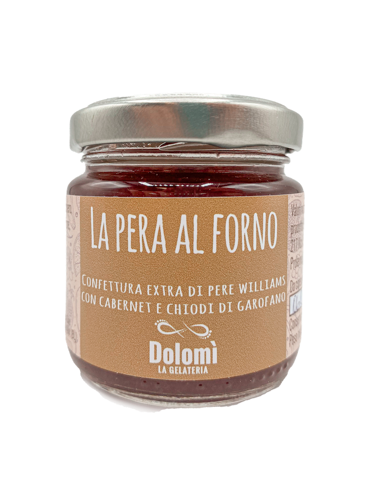 La pera al forno - Le prelibatezze - dolomi la gelateria - 1