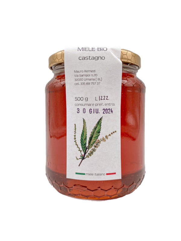Miele Bio Castagno 500 gr