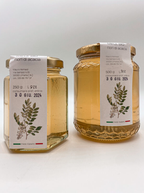 Miele Bio Fiori di Acacia 500 gr - Image 4
