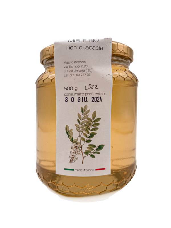 Miele Bio Fiori di Acacia 500 gr