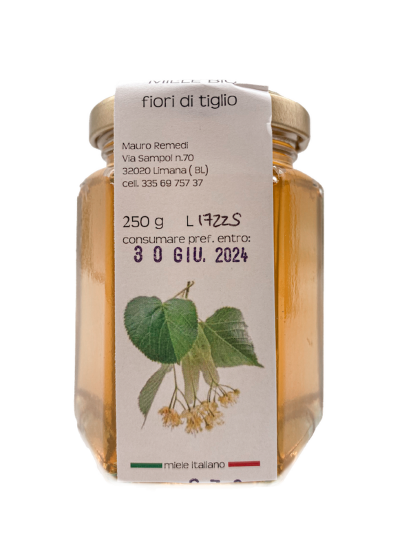 Miele Bio Fiori di Tiglio 250 gr