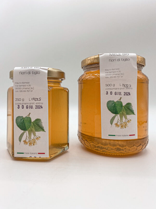 Miele Bio Fiori di Tiglio 250 gr - Image 2