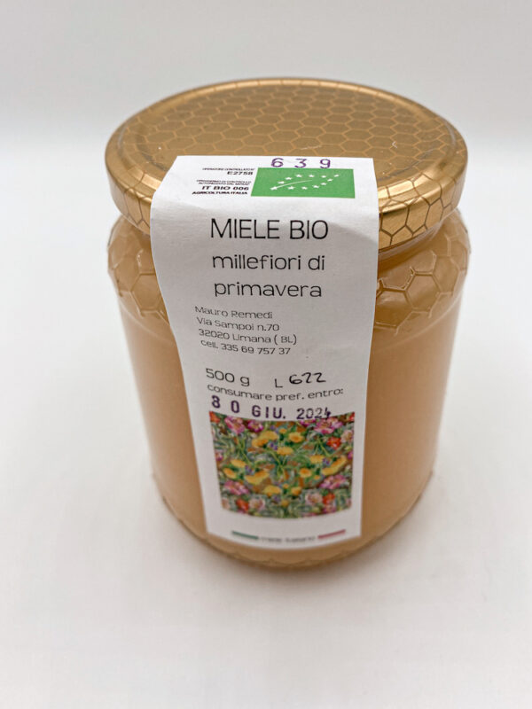 Miele Bio Millefiori di primavera 500 gr - Image 2