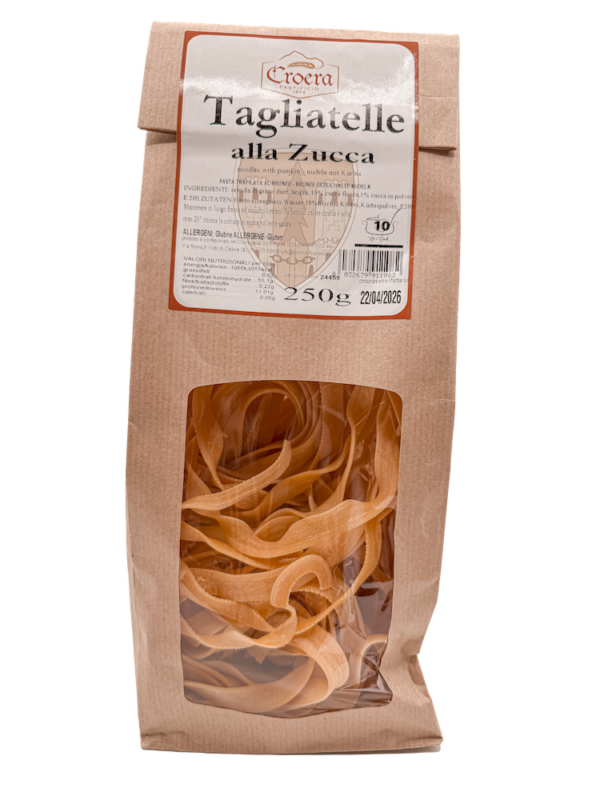 Tagliatelle alla Zucca