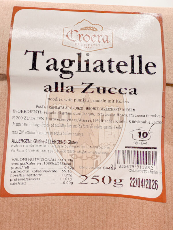 Tagliatelle alla Zucca - Image 2